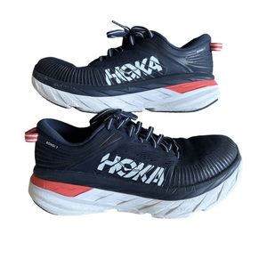 Hoka Bondi 7 Navy Blue Size 7.5